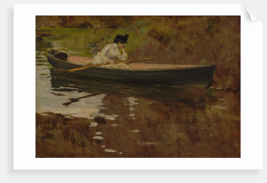 Mrs. Chase in Prospect Park, 1886 by William Merritt Chase