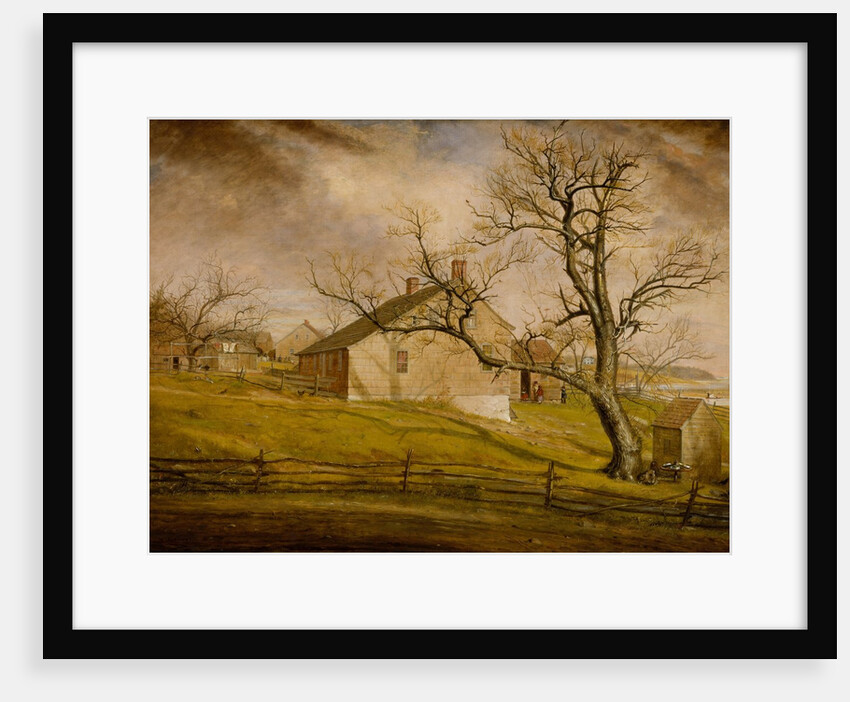 Long Island Farmhouses, 1862-63 by William Sidney Mount