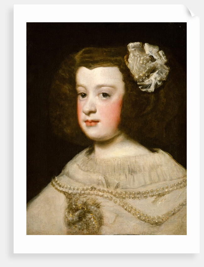 Maria Teresa, Infanta of Spain, mid-17th century by Workshop of Diego Rodríguez de Silva y Velázquez
