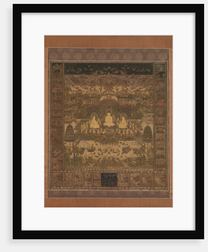 Taima Mandala, probably late 14th century by Unknown