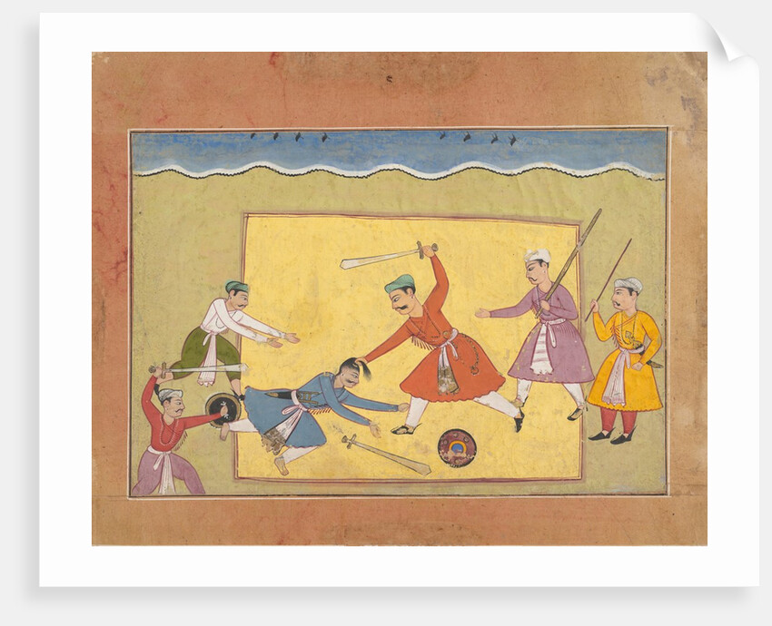 Unidentified Page from a Dispersed Bhagavata Purana, ca. 1610 by Unknown