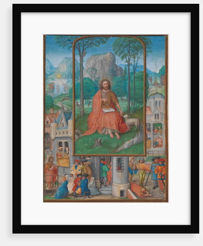 Manuscript Illumination with Scenes from the Life of Saint John the Baptist, ca. 1515 by Gerard Horenbout