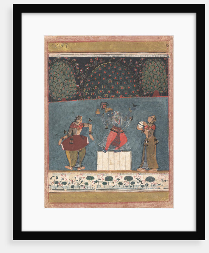 Vasant Ragini: Folio from a ragamala series , ca. 1630-40 by Unknown