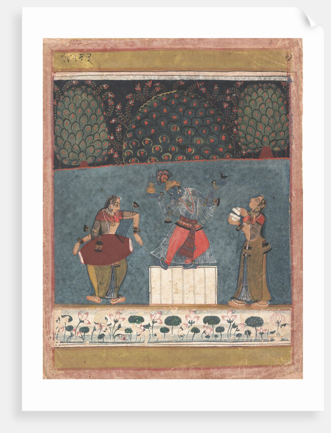 Vasant Ragini: Folio from a ragamala series , ca. 1630-40 by Unknown
