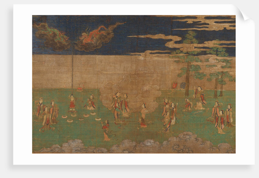Life of the Buddha: The Birth of the Buddha, early 15th century by Unknown