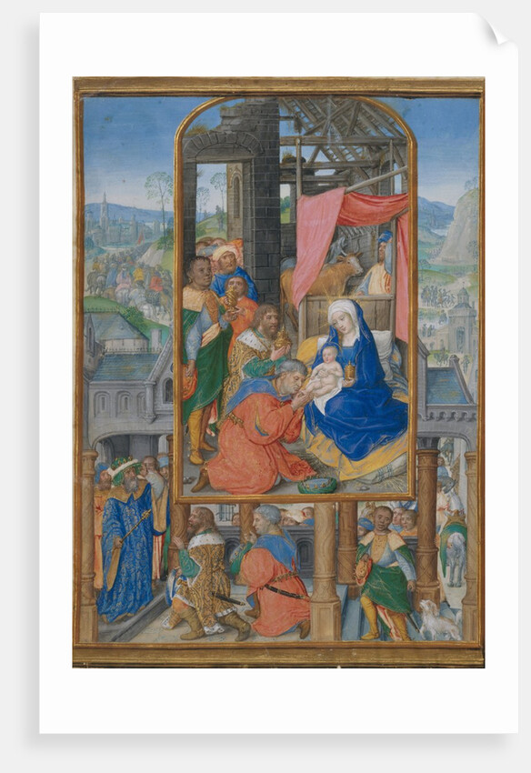 Manuscript Illumination with Adoration of the Magi, ca. 1515-25 by Gerard Horenbout