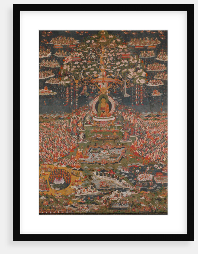 Amitabha, the Buddha of the Western Pure Land, ca. 1700 by Unknown