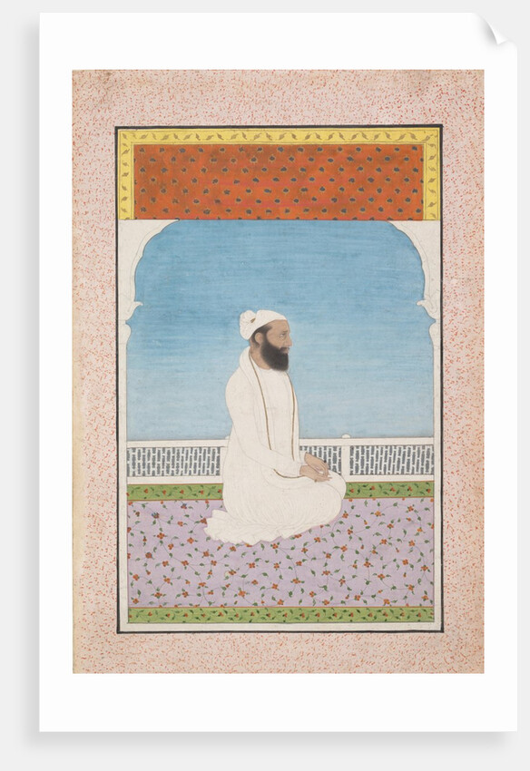 A Holy Man Seated on a Terrace, ca. 1850 by Unknown
