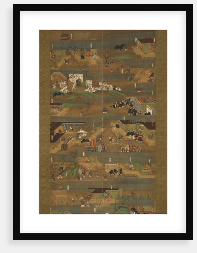 Illustrated Biography of Prince Shotoku, 14th century by Unknown