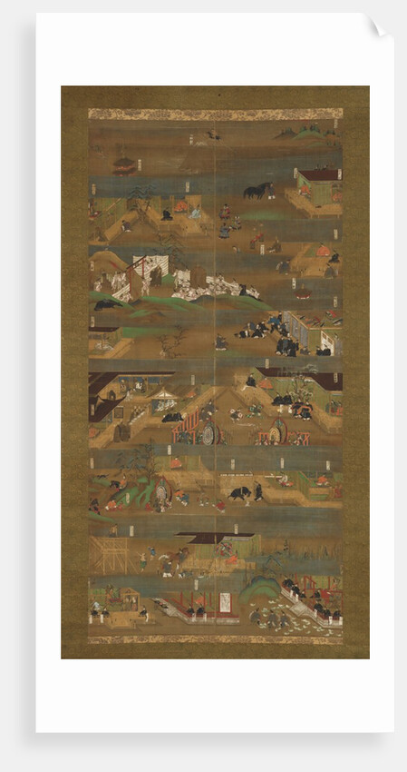 Illustrated Biography of Prince Shotoku, 14th century by Unknown