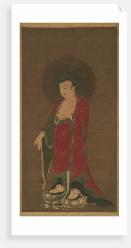 Buddha Amitabha Descending from His Pure Land, late 13th century by Unknown