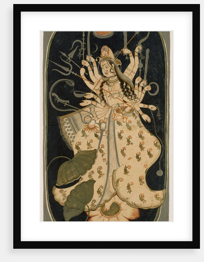 Mahadevi, the Great Goddess , ca. 1725 by Unknown