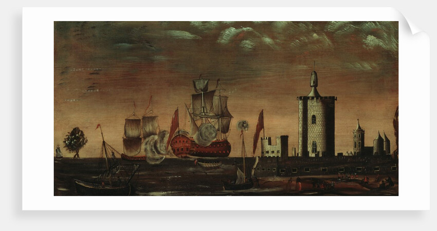 Seascape Fantasy, 1770-1800 by Unknown