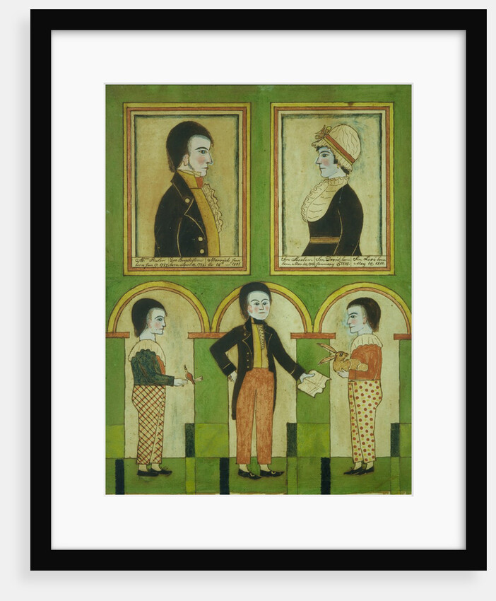 The Abraham Pixler Family, ca. 1815 by Unknown