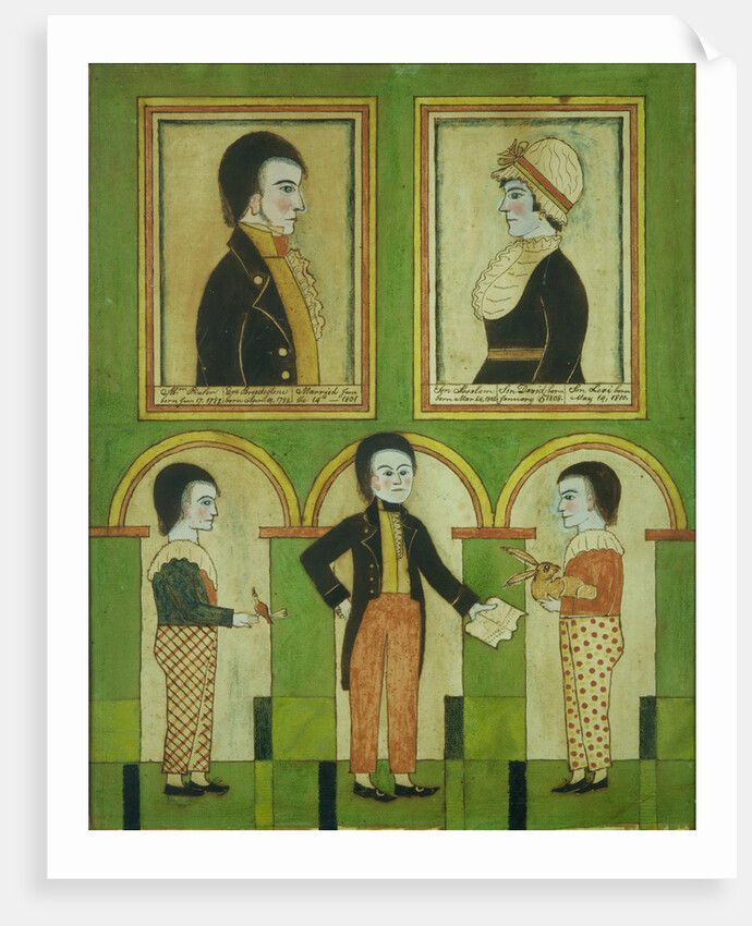The Abraham Pixler Family, ca. 1815 by Unknown
