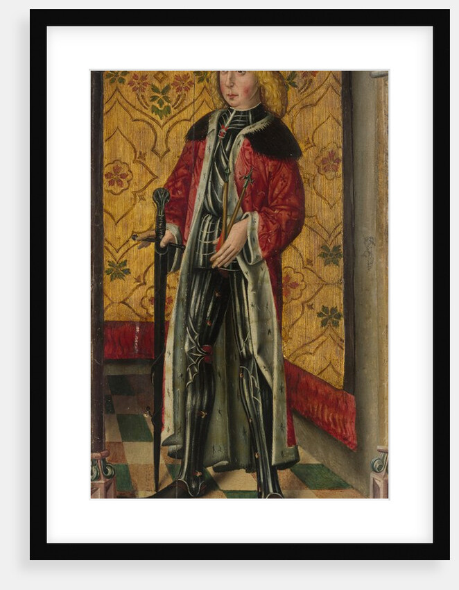 Saint George and Saint Sebastian, ca. 1480 by Unknown