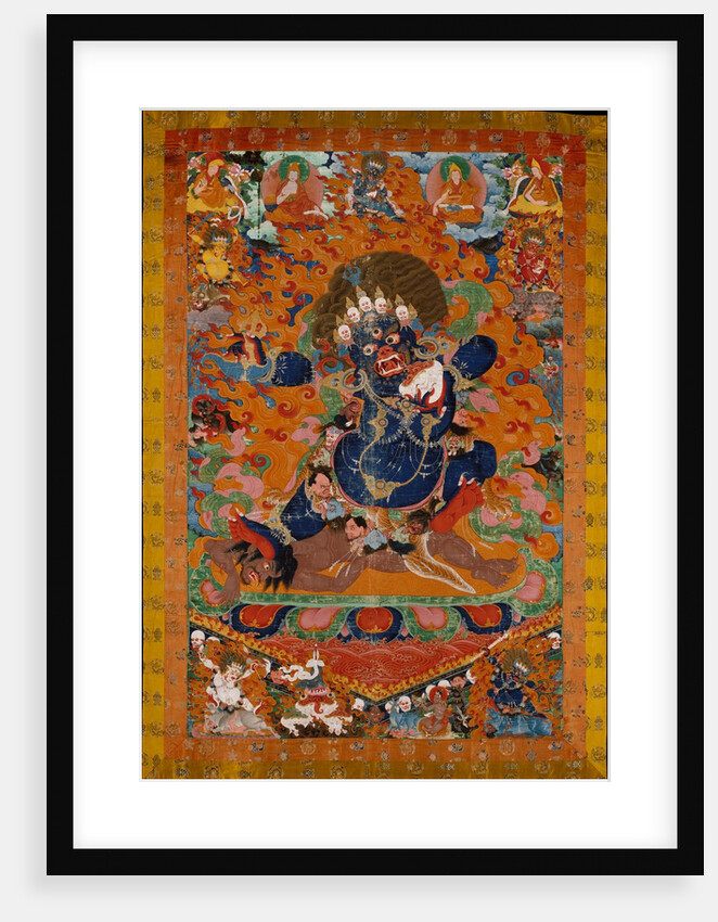 Yamantaka, Destroyer of the God of Death, early 18th century by Unknown
