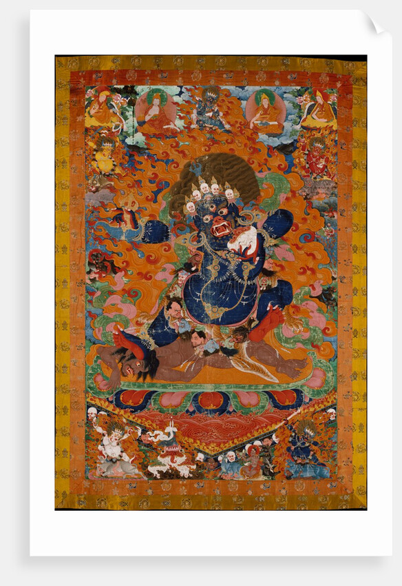 Yamantaka, Destroyer of the God of Death, early 18th century by Unknown