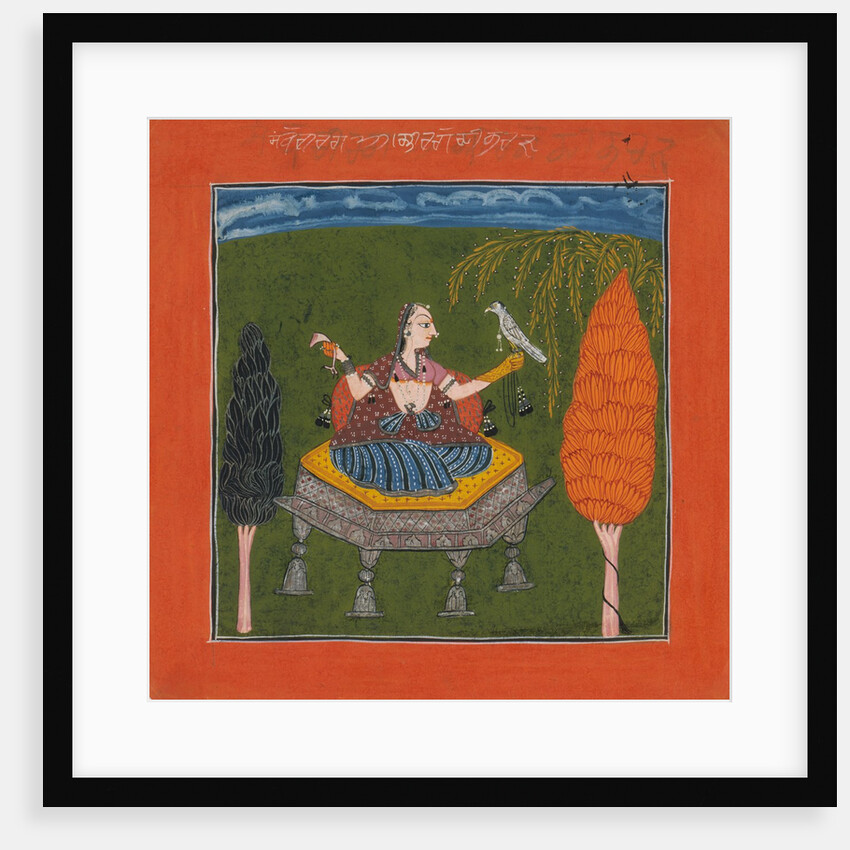 Sanveri Ragini, Page from a Ragamala Series, ca. 1700-1710 by Unknown