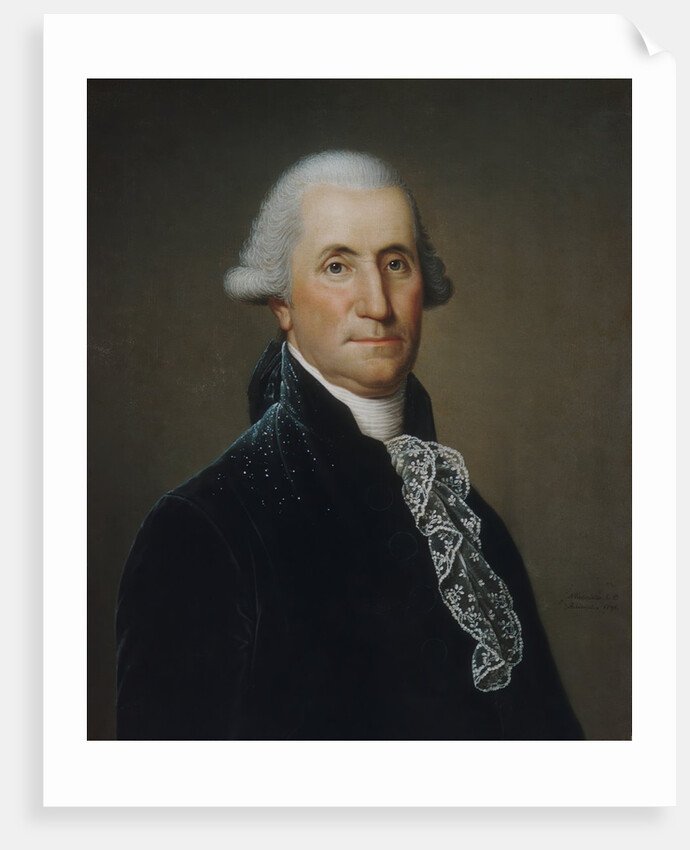 George Washington, 1795 by Adolf Ulric Wertmüller