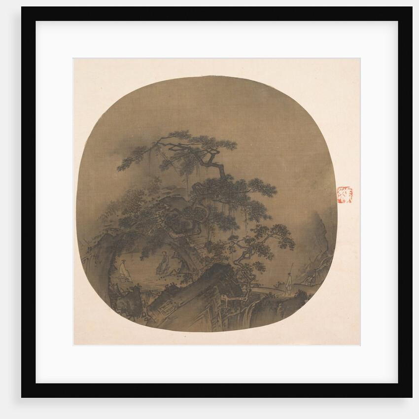 Conversation in a Cave, 13th century by After Ma Yuan