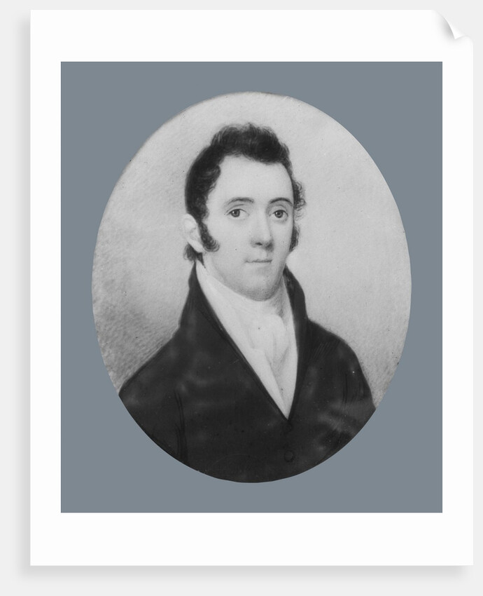 Dr. Valentine Mott, ca. 1820 by Anson Dickinson