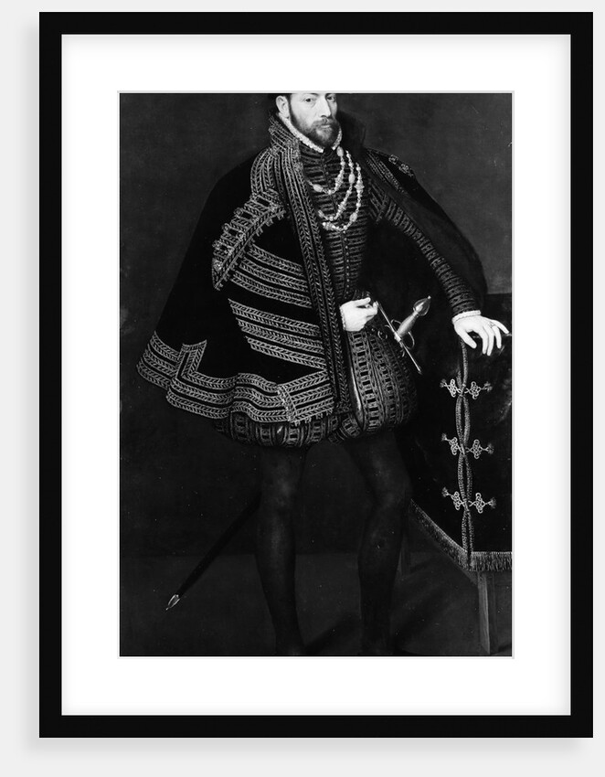 Portrait of a Man, Possibly Ottavio Farnese, Duke of Parma and Piacenza, 1563 by Antonis Mor