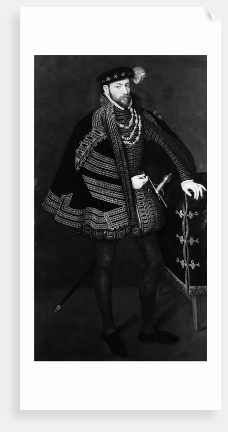 Portrait of a Man, Possibly Ottavio Farnese, Duke of Parma and Piacenza, 1563 by Antonis Mor