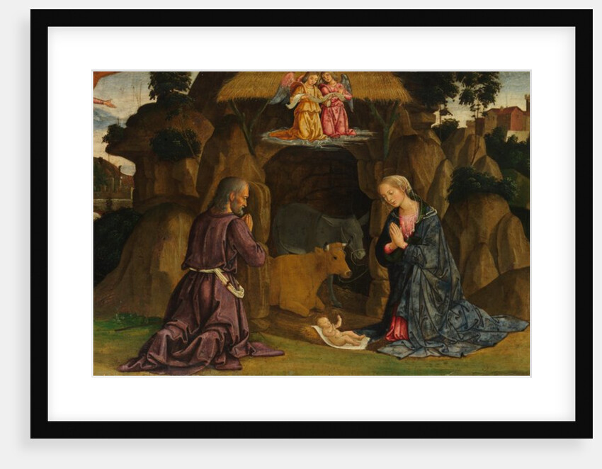 The Nativity, 1480s by Antoniazzo Romano