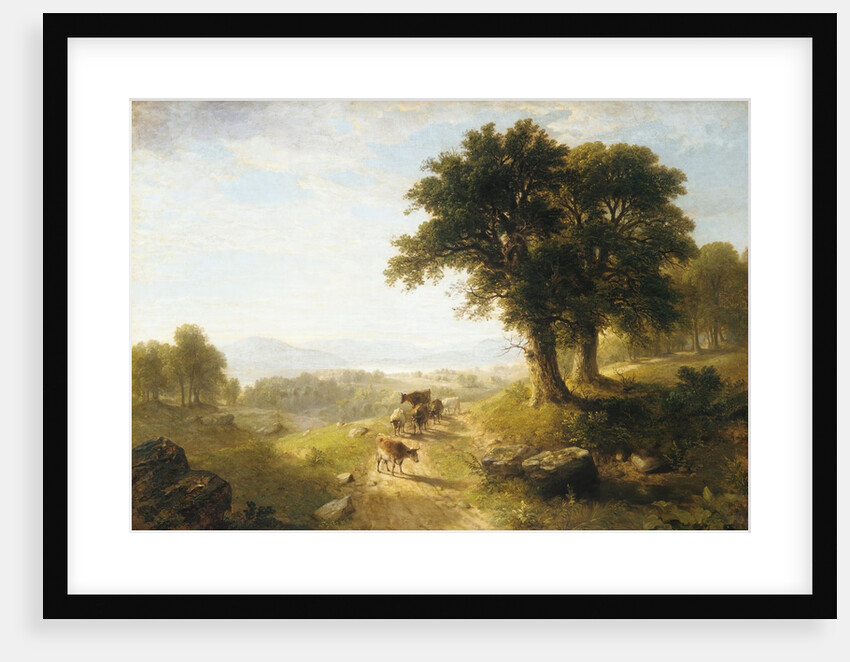 River Scene, 1854 by Asher Brown Durand
