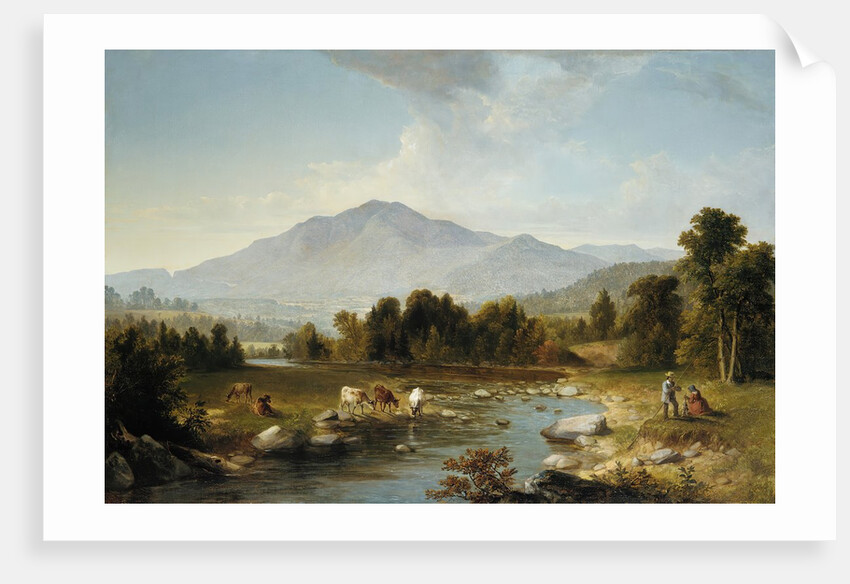 High Point: Shandaken Mountains, 1853 by Asher Brown Durand
