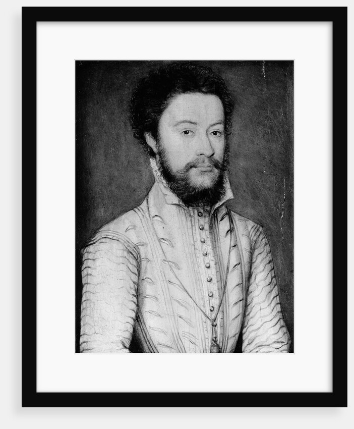 Portrait of a Bearded Man in White by Corneille de Lyon