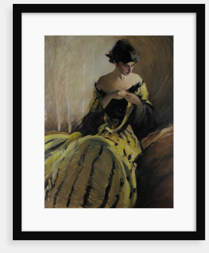 Study in Black and Green, ca. 1906 by John White Alexander