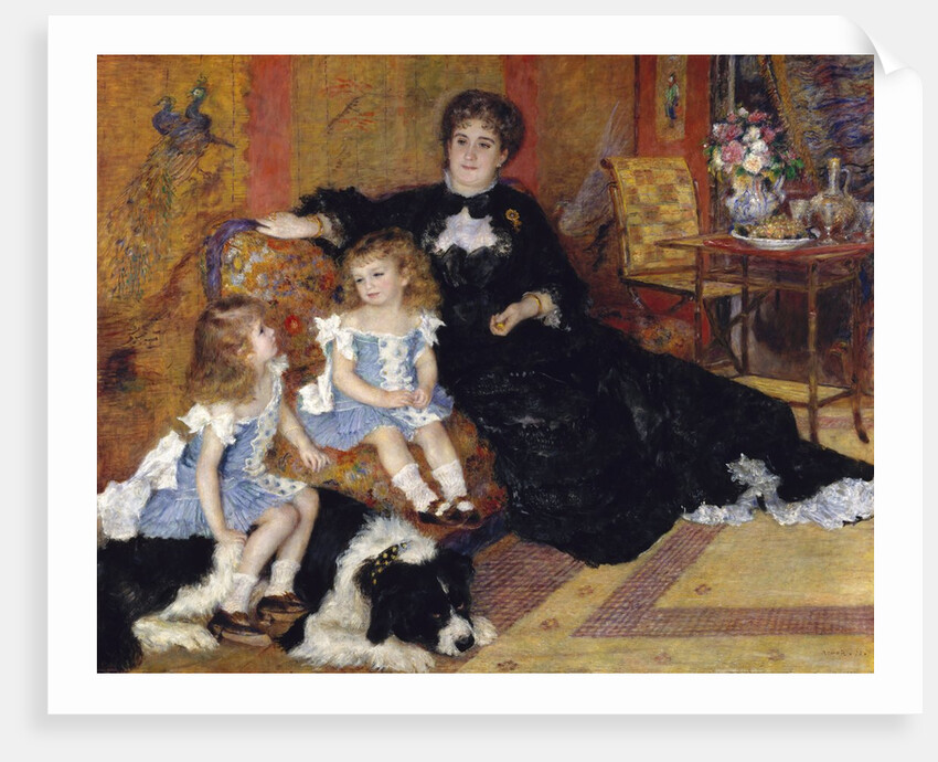 Madame Georges Charpentier…, 1878 by Pierre-Auguste Renoir
