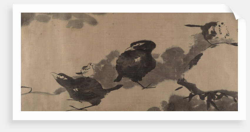 Birds in a lotus pond, ca. 1690 by Bada Shanren