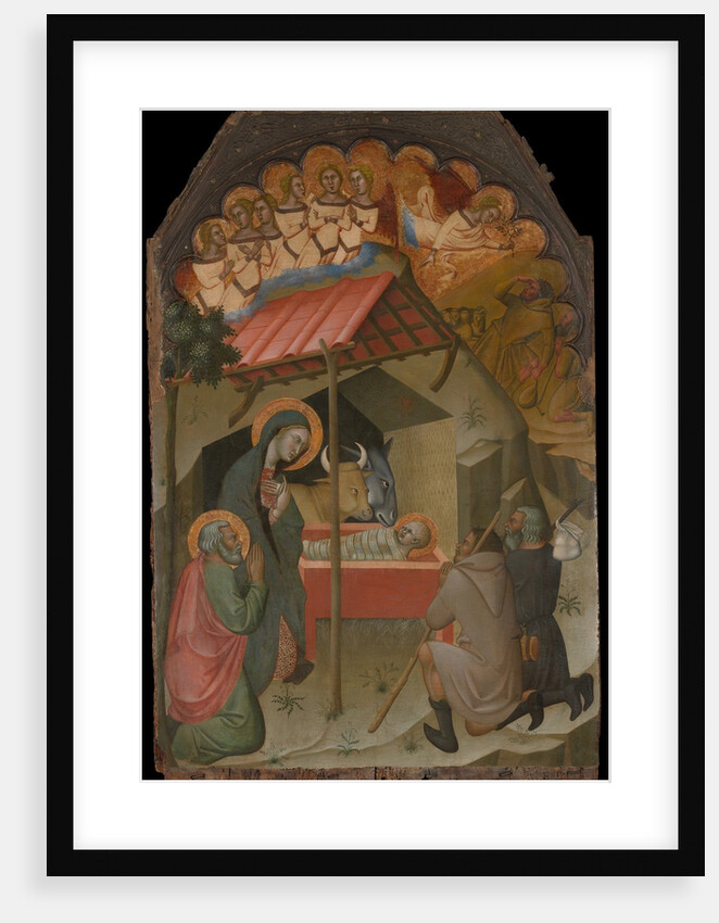 The Adoration of the Shepherds, 1374 by Bartolo di Fredi