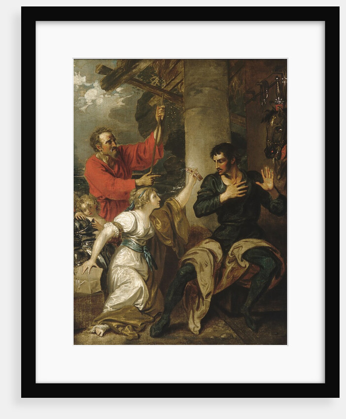 The Damsel and Orlando, ca. 1793 by Benjamin West
