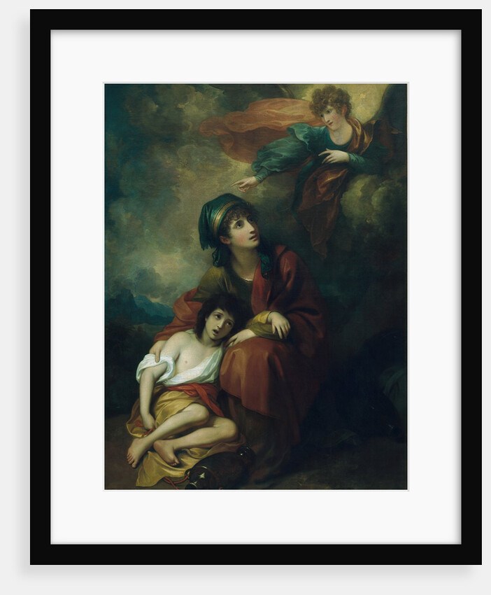 Hagar and Ishmael, 1776, reworked 1803 by Benjamin West