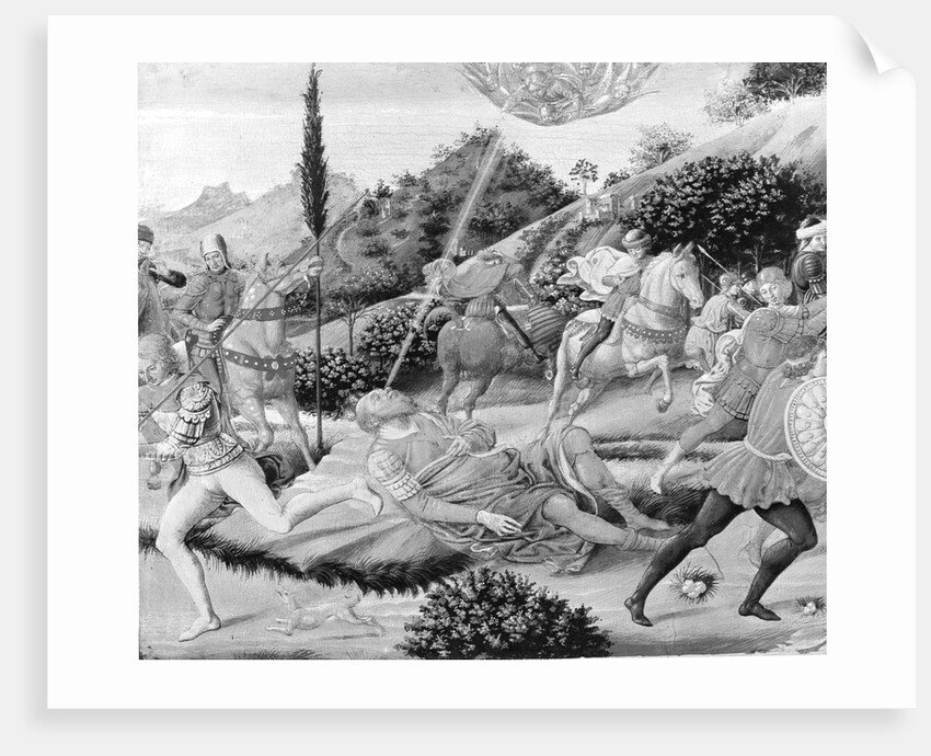The Conversion of Saint Paul by Benozzo Gozzoli
