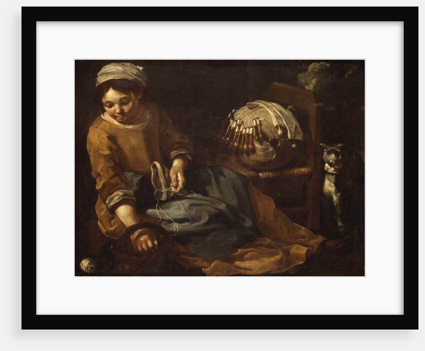 The Lacemaker, ca. 1665 by Bernhard Keil