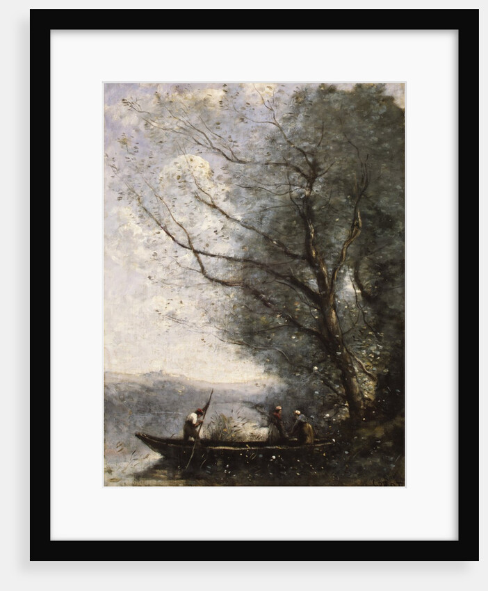 The Ferryman, ca. 1865 by Jean-Baptiste-Camille Corot