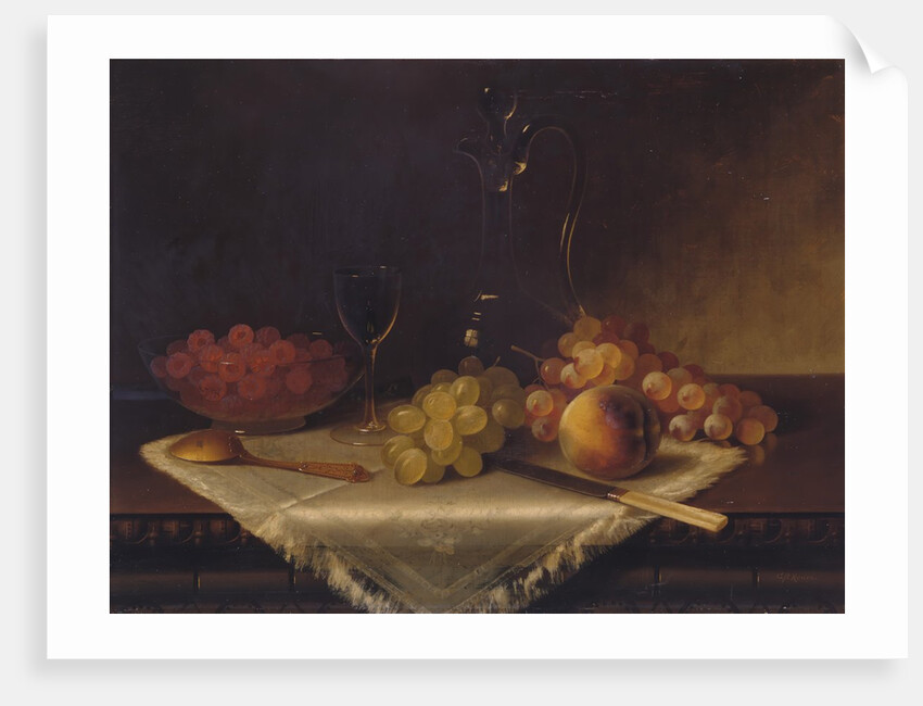 Still Life with Fruit by Carducius Plantagenet Ream