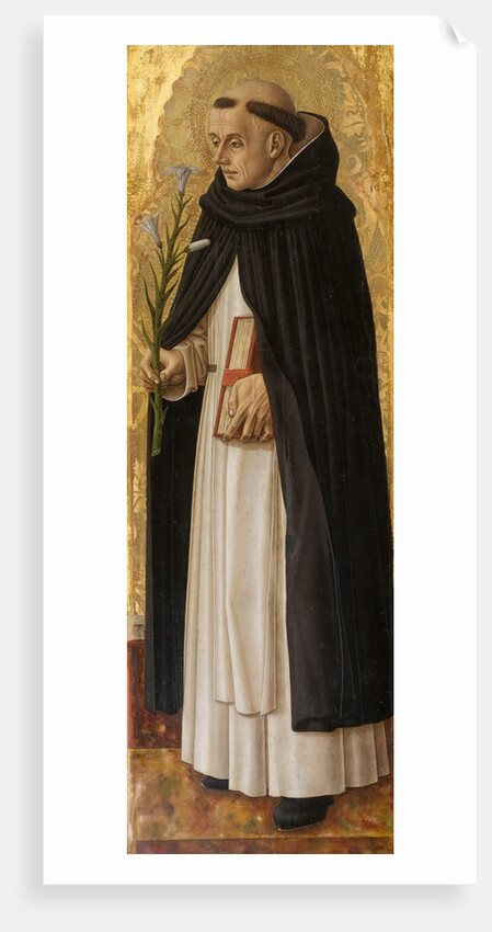 Saint Dominic, 1472 by Carlo Crivelli