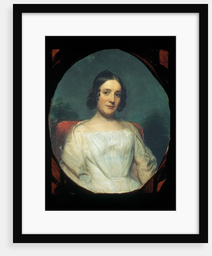 Mrs. Adrian Baucker Holmes, ca. 1850 by Charles Wesley Jarvis