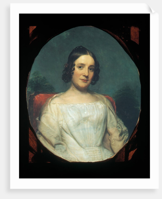Mrs. Adrian Baucker Holmes, ca. 1850 by Charles Wesley Jarvis