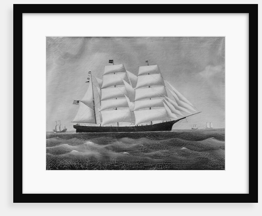 The Ship 'John W. Brewer', ca. 1845 by Unknown
