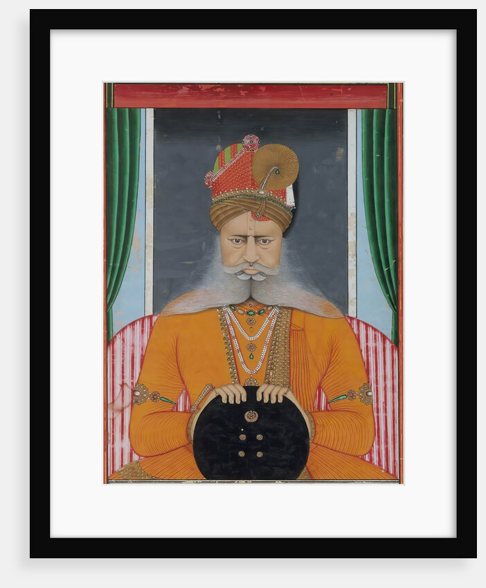 Maharaja Sardar Singh of Bikaner, ca. 1860-70 by Chotu