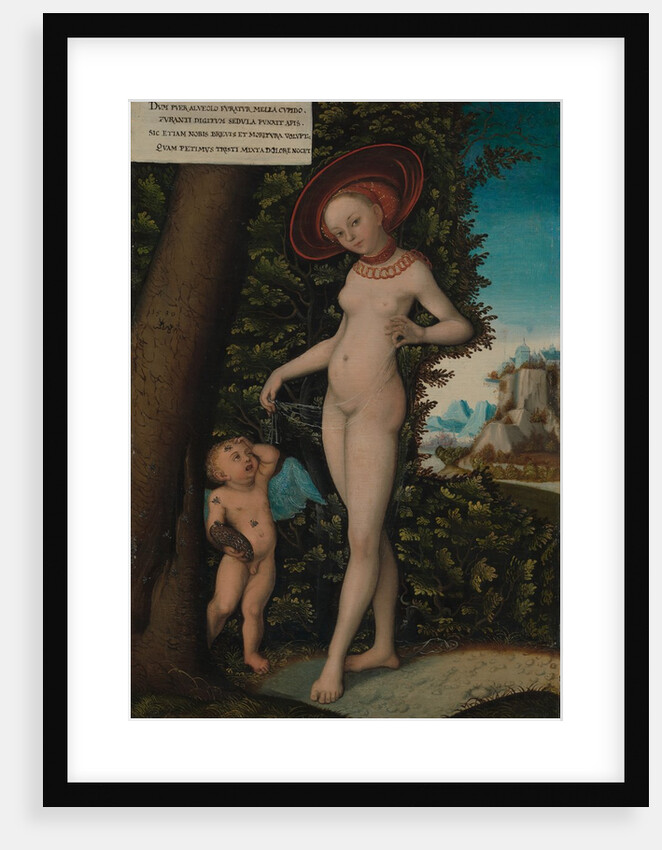 Venus with Cupid the Honey Thief, ca. 1580-1620 by Lucas Cranach the Elder (copy after)
