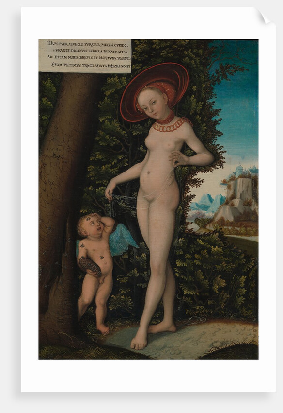 Venus with Cupid the Honey Thief, ca. 1580-1620 by Lucas Cranach the Elder (copy after)