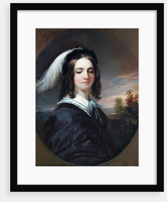 Mary Inman, 1844 by Daniel Huntington